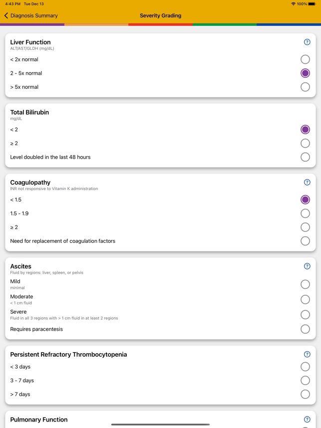 SOS/VOD Diagnosis and Grading screenshot 14 of 18