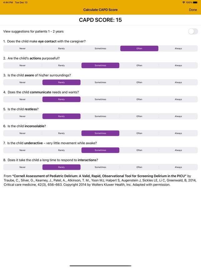 SOS/VOD Diagnosis and Grading screenshot 15 of 18