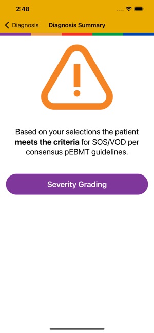 SOS/VOD Diagnosis and Grading screenshot 4 of 18