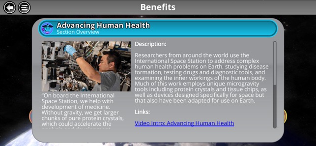 Space Station Research Xplorer screenshot 8 of 52