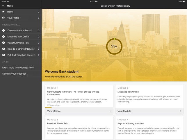 Speak English Professionally screenshot 2 of 16
