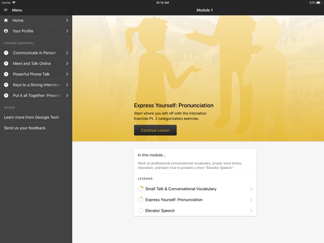 Speak English Professionally screenshot 3 of 16