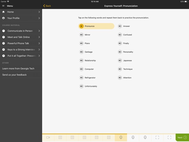 Speak English Professionally screenshot 6 of 16