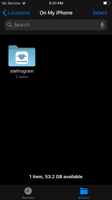 Stethogram screenshot 2 of 3