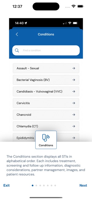 STI Tx Guide screenshot 1 of 8