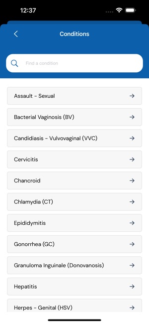 STI Tx Guide screenshot 3 of 8