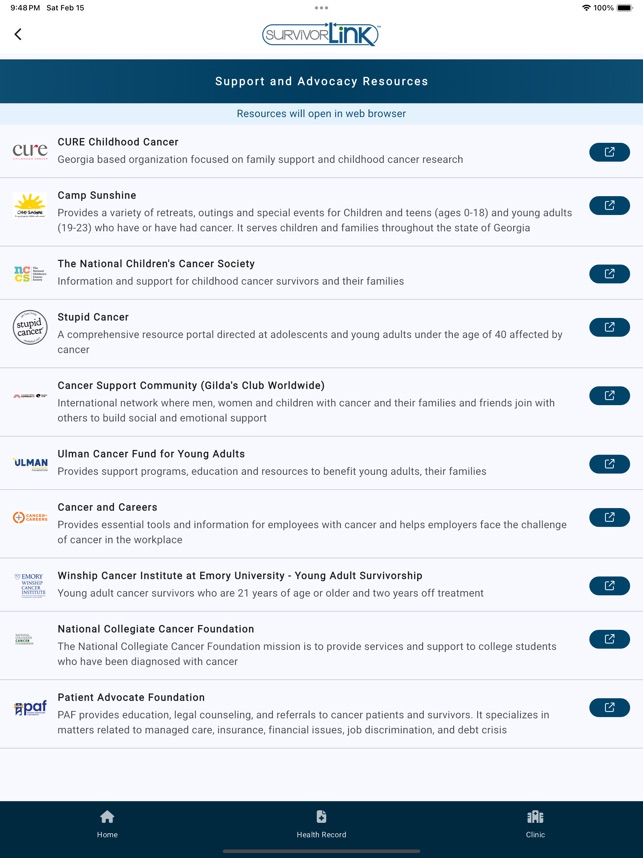 SurvivorLink screenshot 11 of 32