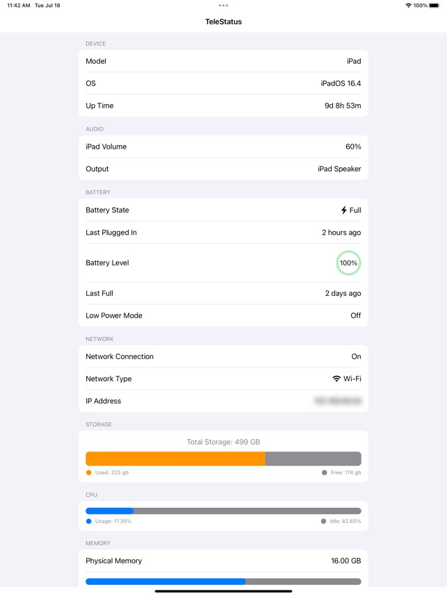 TeleStatus screenshot 2 of 12