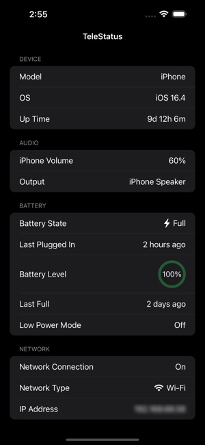 TeleStatus screenshot 11 of 12