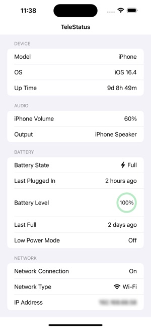 TeleStatus screenshot 8 of 12