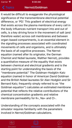 The Nernst/Goldman Equation Simulator screenshot 10 of 10