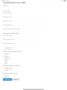 Traumatic Brain Injury screenshot 6 of 6