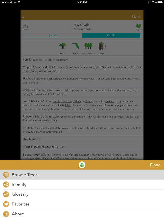 Trees: North & Central Florida screenshot 3 of 10