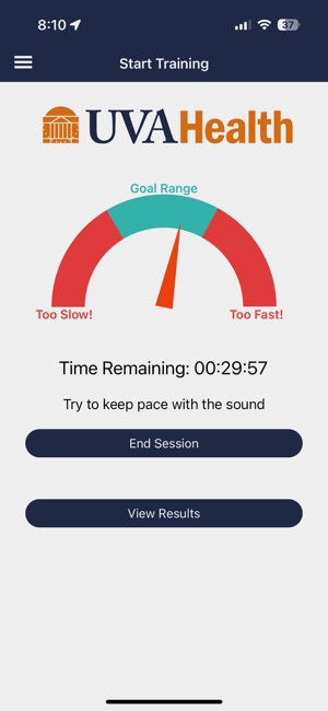 Tremor Retrainer App screenshot 3 of 3