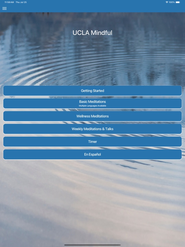 UCLA Mindful screenshot 1 of 15