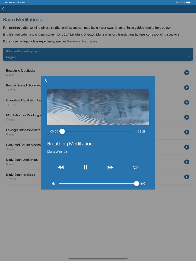 UCLA Mindful screenshot 3 of 15