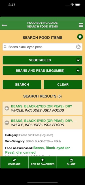 USDA FBG screenshot 12 of 32