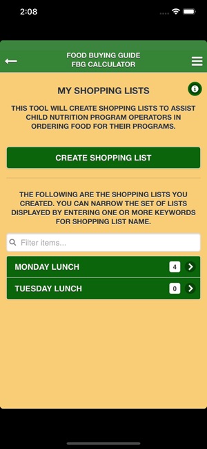 USDA FBG screenshot 13 of 32