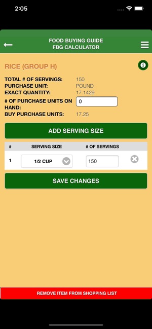 USDA FBG screenshot 15 of 32