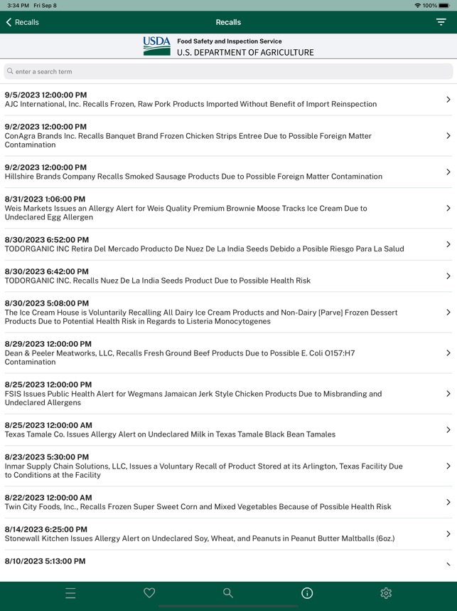 USDA FoodKeeper screenshot 2 of 35