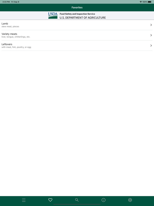 USDA FoodKeeper screenshot 4 of 35