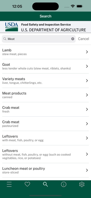 USDA FoodKeeper screenshot 9 of 35