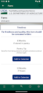 USDA FoodKeeper screenshot 17 of 35