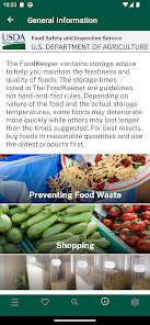 USDA FoodKeeper screenshot 21 of 35