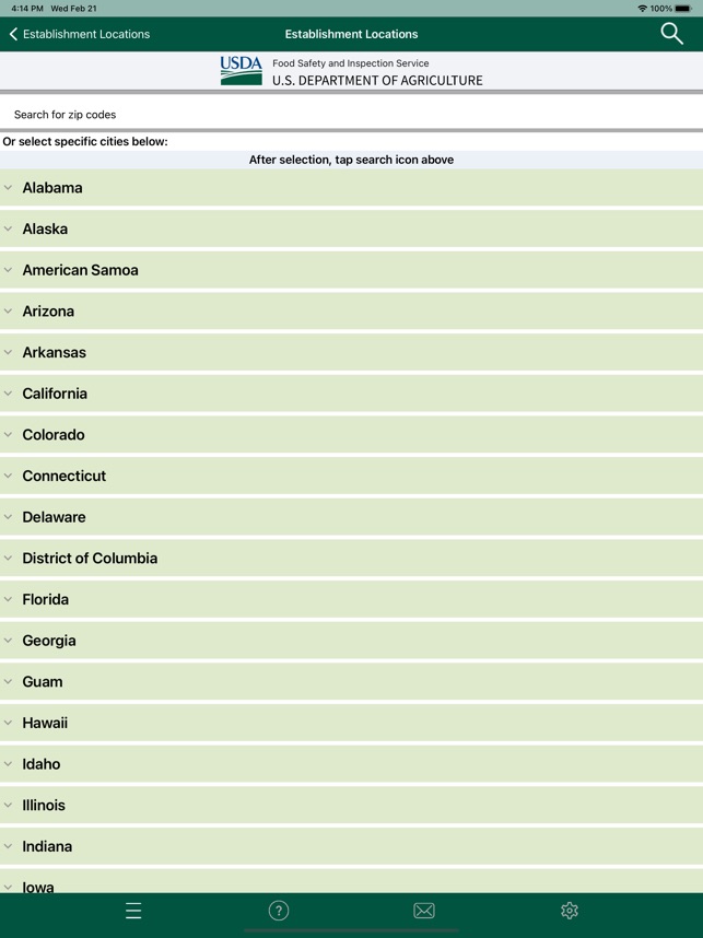 USDA MPI Directory screenshot 4 of 35
