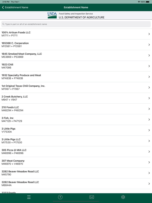 USDA MPI Directory screenshot 5 of 35