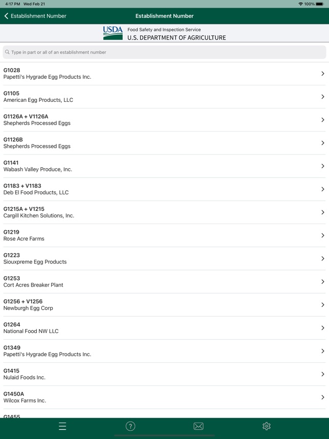 USDA MPI Directory screenshot 7 of 35