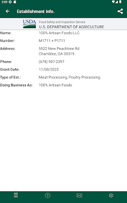 USDA MPI Directory screenshot 27 of 35