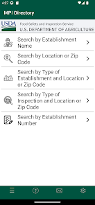 USDA MPI Directory screenshot 21 of 35
