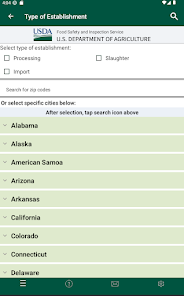 USDA MPI Directory screenshot 22 of 35
