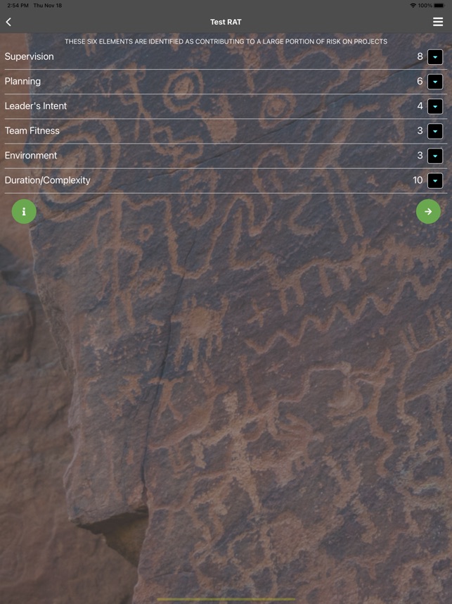 USFS Risk Calculator screenshot 3 of 23