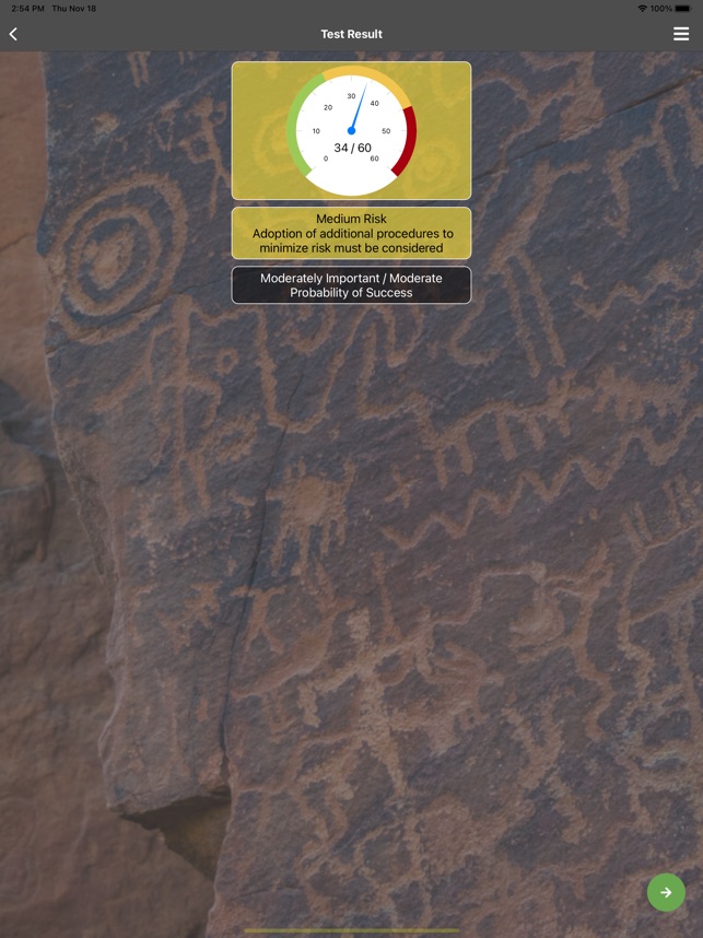 USFS Risk Calculator screenshot 4 of 23