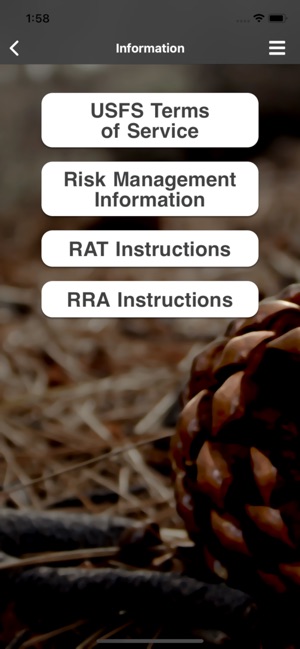 USFS Risk Calculator screenshot 7 of 23