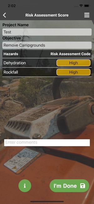 USFS Risk Calculator screenshot 10 of 23
