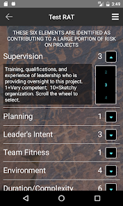 USFS Risk Calculator screenshot 18 of 23