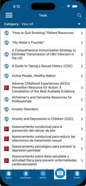 USPSTF Prevention TaskForce screenshot 10 of 15