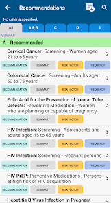 USPSTF Prevention TaskForce screenshot 12 of 15