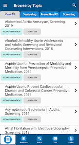 USPSTF Prevention TaskForce screenshot 14 of 15