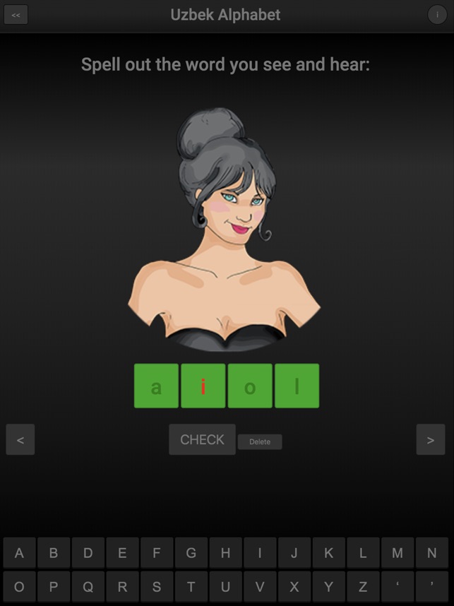 Uzbek Alphabet screenshot 2 of 8