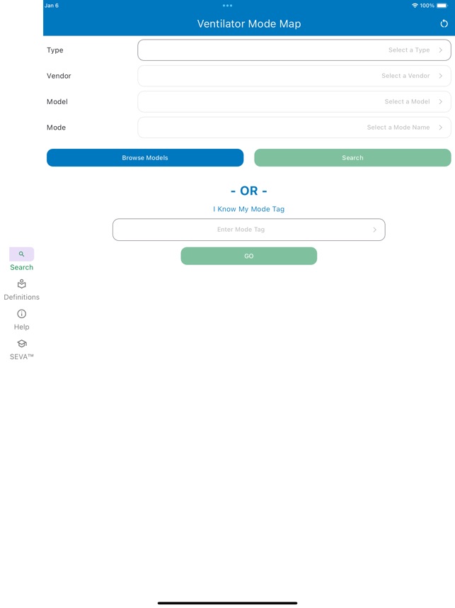 Ventilator Mode Map screenshot 1 of 8