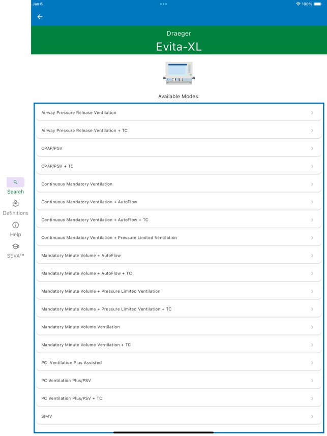 Ventilator Mode Map screenshot 3 of 8
