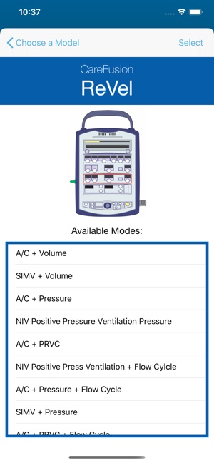Ventilator Mode Map screenshot 7 of 8