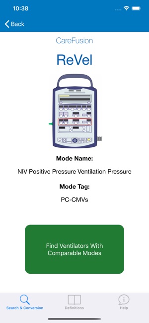 Ventilator Mode Map screenshot 8 of 8