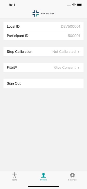 Walk and Step Test screenshot 5 of 6