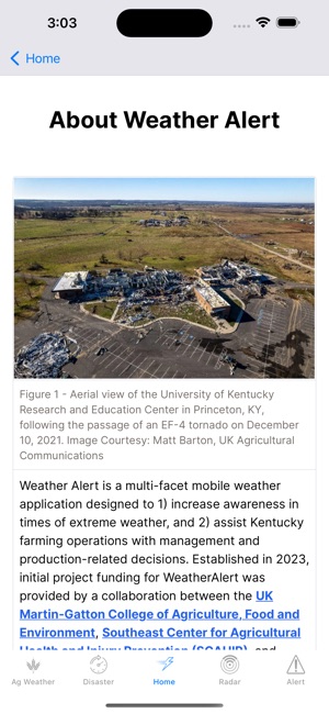 Weather Alert App screenshot 18 of 20