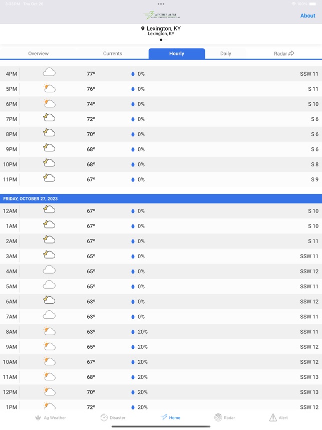 Weather Alert App screenshot 3 of 20